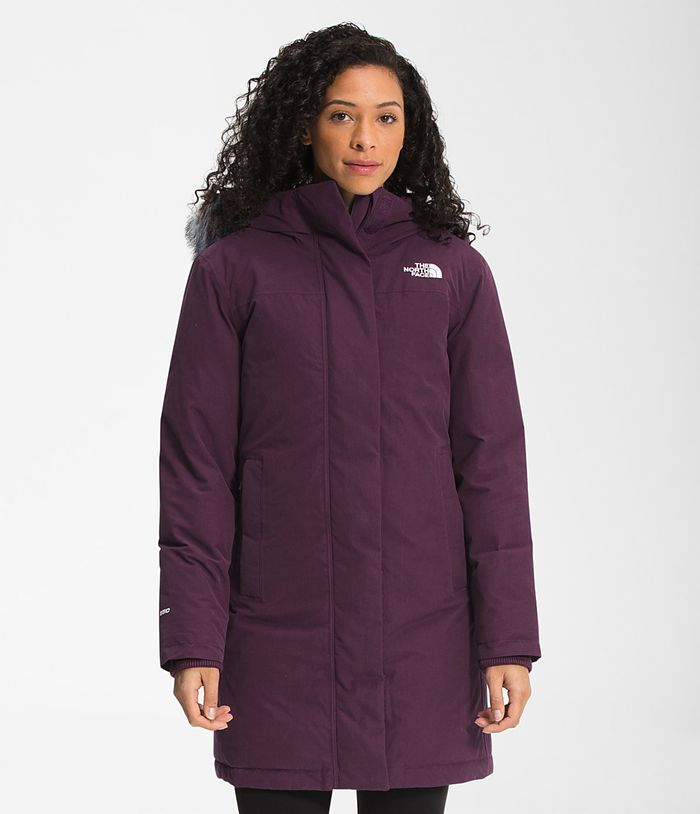 Parka The North Face Mujer Arctic - Colombia EWTMDO485 - Moradas